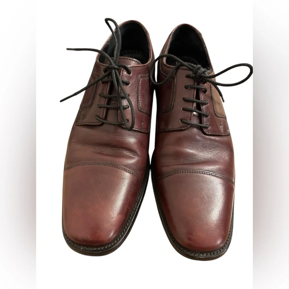 Johnston‎ Murphy Men’s Size 9.5 M Brown Dress Lace Up Shoes.B4